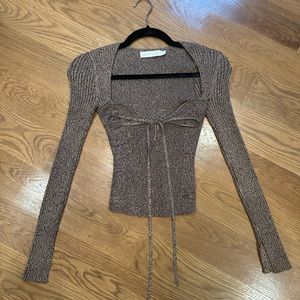 Jonathan Simkhai Brown Top